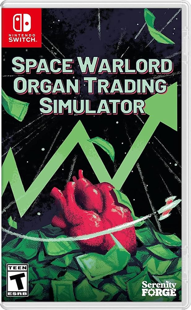 SPACE WARLORD ORGAN TRADING SIMULATOR NINTENDO SWITCH