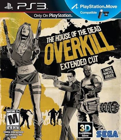 THE HOUSE OF THE DEAD OVERKILL EXTENDED CUT PS3