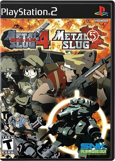 METAL SLUG 4-5 PS2 CIB