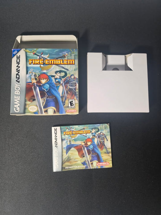 BOITE + MANUEL FIRE EMBLEM GBA NO CARTRIDGE