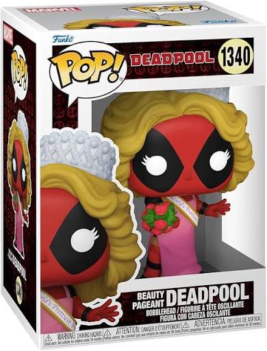 FUNKO POP DEADPOOL #1340 BEAUTY PAGEANT DEADPOOL