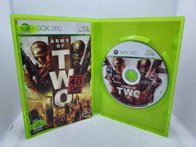ARMY OF TWO 40 DAYS XBOX 360 CIB