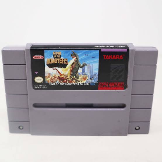 KING OF THE MONSTERS NINTENDO SNES