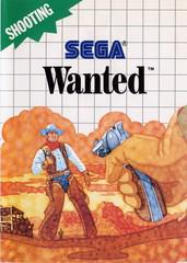 WANTED SEGA MASTER SYSTEM