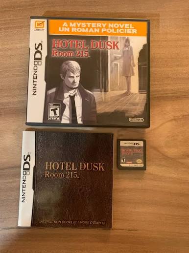 HOTEL DUSK ROOM 215 NINTENDO DS CIB