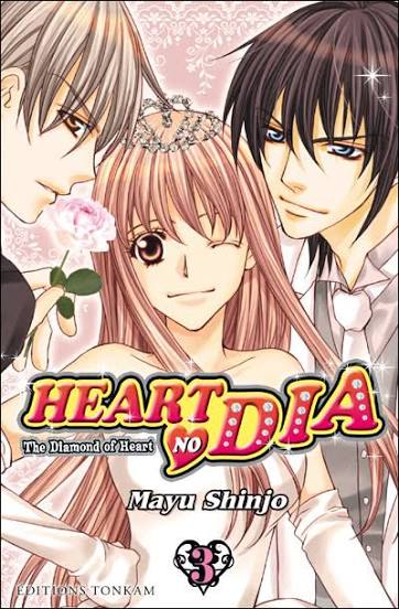 HEART NO DIA TOME 3 THE DIAMOND OF HEART PAR MAYU SHINJO LIVRES MANGA