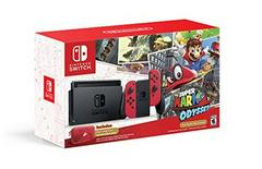CONSOLE NINTENDO SWITCH RED CONTROLERS & MARIO CARYING CASE CONSOLES