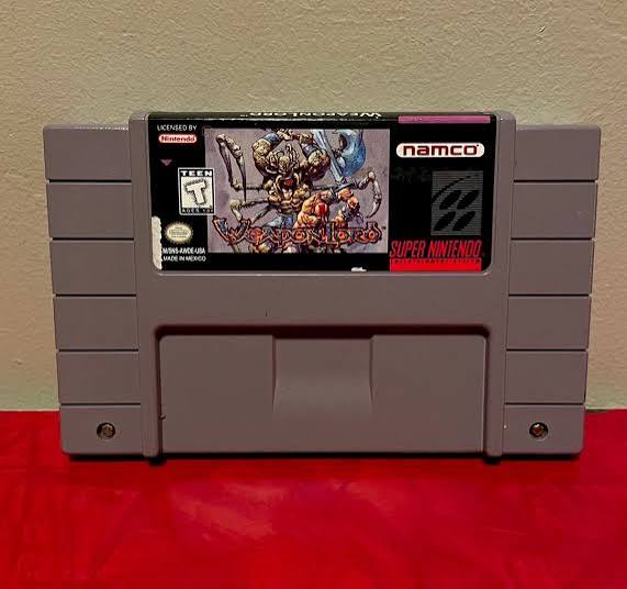 WEAPONLORD NINTENDO SNES