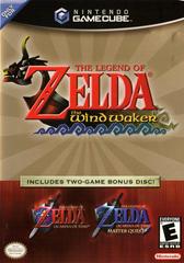 THE LEGEND OF ZELDA WINDWAKER + OCARINA OF TIME + MASTER QUEST NINTENDO GAMECUBE