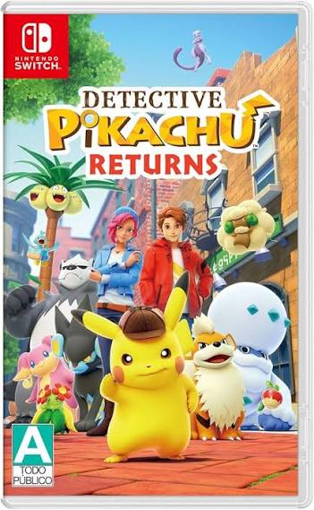 DETECTIVE PIKACHU RETURNS NINTENDO SWITCH