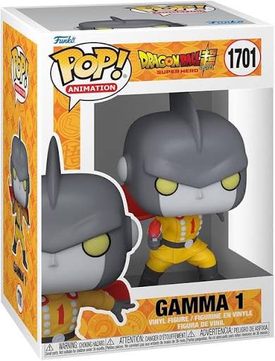 FUNKO POP ANIMATION DRAGON BALL SUPER HERO #1701 GAMMA 1