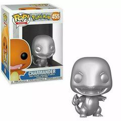 FUNKO POP GAMES POKÉMON #455 CHARMANDER METALLIC SYLVER