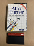 AFTER BURNER THE FOUR-MEGA CARTRIDGE MASTER SYSTEM