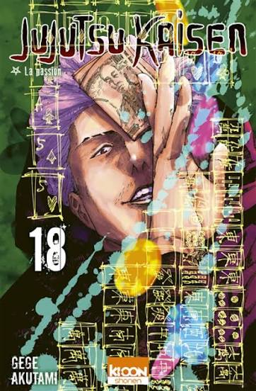 JUJUTSU KAISEN TOME 18 LA PASSION PAR GEGE AKUTAMI LIVRES MANGA