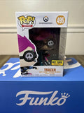 FUNKO POP GAMES OVERWATCH #495 TRACER HOT TOPIC EXCLUSIVE
