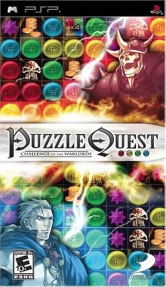 PUZZLE QUEST CHALLENGE OF THE WARLORDS PSP