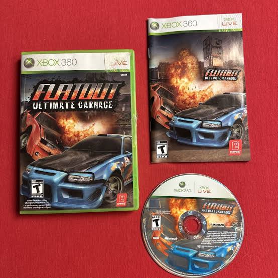 FLATOUT ULTIMATE CARNAGE XBOX 360 CIB