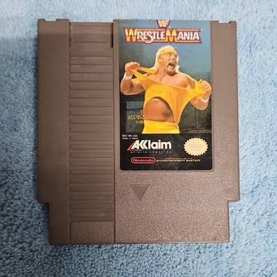WWF WRESTLE MANIA NINTENDO NES