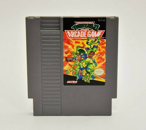 TEENAGE MUTANT NINJA TURTLES II THE ARCADE GAME NINTENDO NES