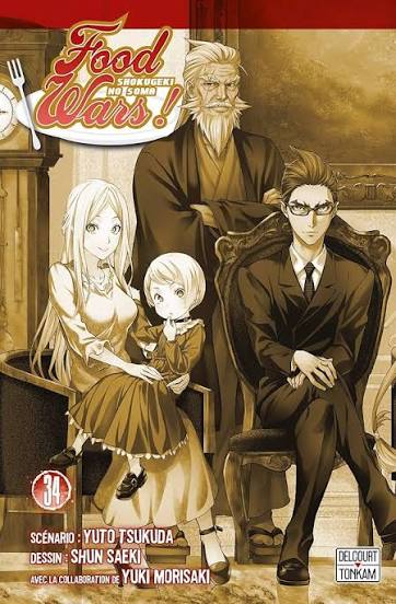 FOOD WARS! TOME 34 LIVRES MANGA