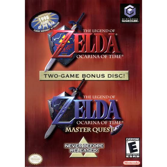 THE LEGEND OF ZELDA OCARINA OF TIME MASTER QUEST CIB NINTENDO GAMECUBE