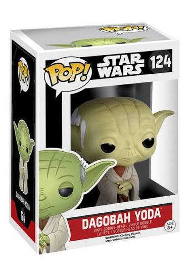 FUNKO POP STAR WARS #124 DAGOBAH YODA