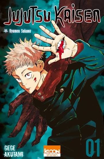 JUJUTSU KAISEN TOME 1 RYOMEN SUKUNA PAR GEGE AKUTAMI LIVRES MANGA
