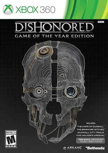 DISHONORED GAME OF THE YEAR XBOX 360