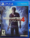 UNCHARTED 4 A THIEF'S END PS4