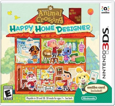 ANIMAL CROSSING HAPPY HOME DESIGNER 3DS