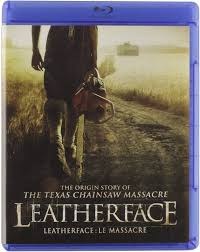 FILM LEATHERFACE LE MASSACRE BLU-RAY DISC