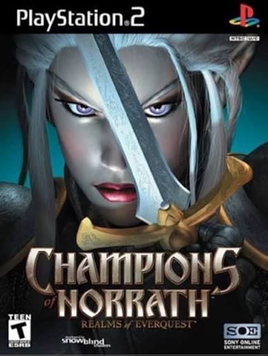 CHAMPIONS OF NORRATH PS2 CIB