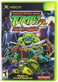TEENAGE MUTANT NINJA TURTLES 2 XBOX ORIGINAL CIB