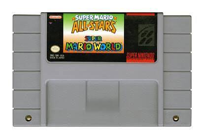 SUPER MARIO ALL-STAR + SUPER MARIO WORLD NINTENDO SNES