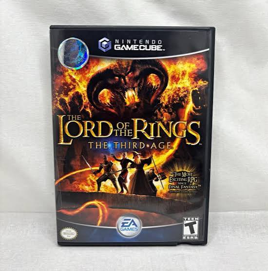 THE LORD OF THE RINGS THE THIRD AGE NINTENDO GAMECUBE CIB