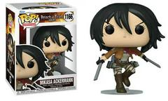 FUNKO POP ANIMATION ATTACK ON TITAN #1166 MIKASA ACKERMANN