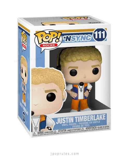 FUNKO POP ROCKS NSYNC #111 JUSTIN TIMBERLAKE