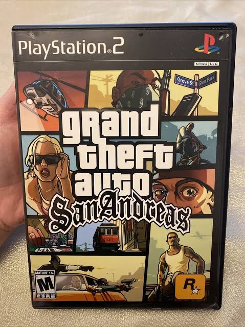 GRAND THEFT AUTO SAN ANDREAS PS2