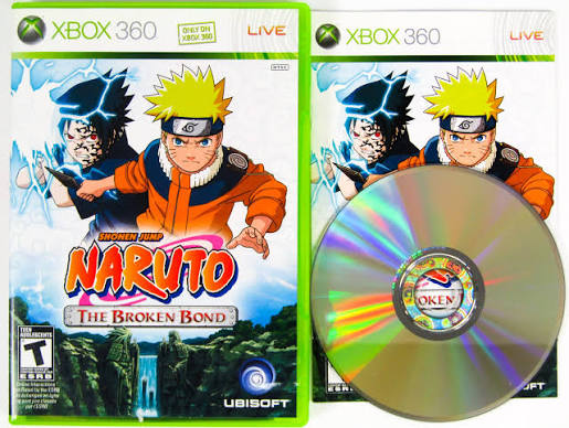 NARUTO BROKEN BONDS XBOX 360 CIB