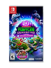 TEENAGE MUTANT NINJA TURTLES SPLINTERED FATE DELUXE EDITION NINTENDO SWITCH