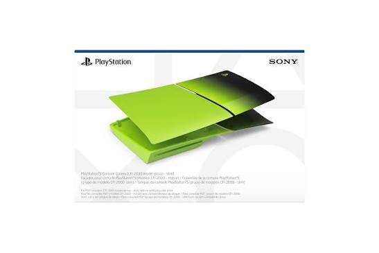 PLAYSTATION 5 SLIM GREEN COVER PS5
