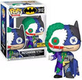 FUNKO POP HEROES #512 PATCHWORK BATMAN THE JOKER HOT TOPIC EXCLUSIVE