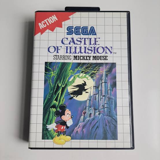 CASTLE OF ILLUSION STARRING MICKEY MOUSE SEGA MASTER SYSTEM