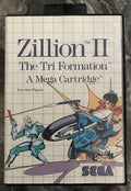 ZILLION II THE TRI FORMATION A MEGA CARTRIDGE SEGA MASTER SYSTEM