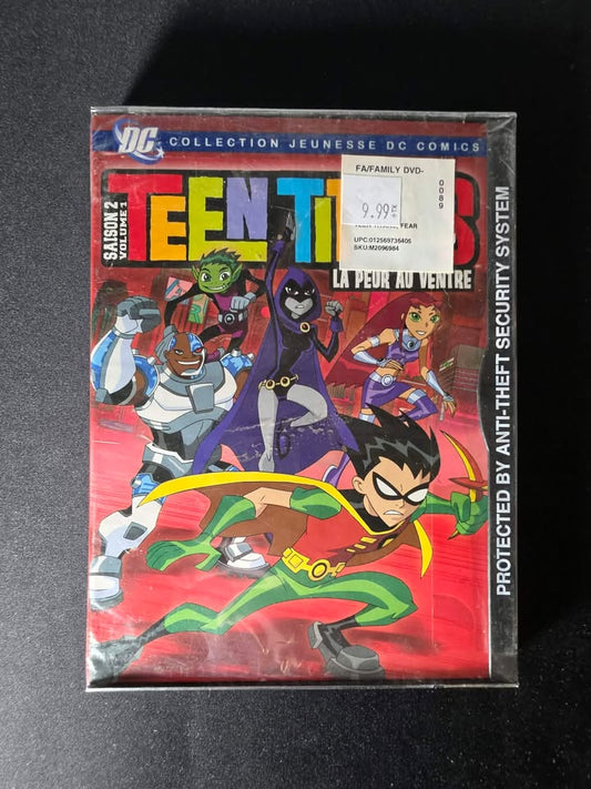 FILM SAISON 2 TEEN TITANS LA PEUR AU VENTRE DVD