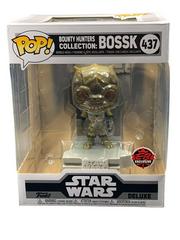 FUNKO POP STAR WARS DELUXE  #437 BOUNTY HUNTERS COLLECTION BOSSK EB EXCLUSIVE