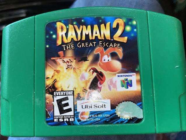 RAYMAN 2 THE GREAT ESCAPE N64
