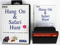 HANG ON & SAFARI HUNT THE COMBO CARTRIDGE SEGA MASTER SYSTEM CIB