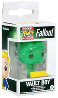 KEYCHAIN FALLOUT VAULT BOY HOT TOPIC GLOW IN THE DARK EXCLUSIVE LIQUIDATION