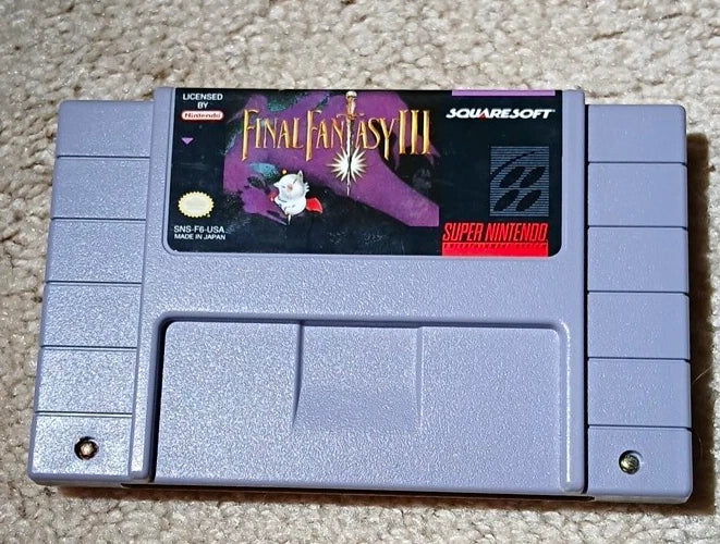 FINAL FANTASY III NINTENDO SNES